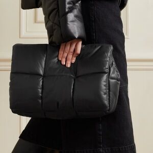 Stand Studio black faux leather bag